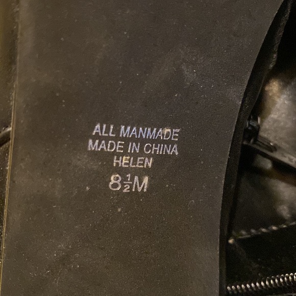 Ladies black ankle boots. Good used condition - Picture 5 of 5